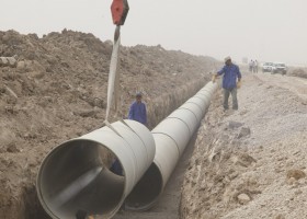 انتقال و توزیع آب شمال برخوار