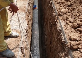 شبکه جمع آوری فاضلاب منطقه E1