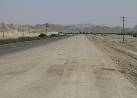 بهسازی محور جاسک کاروان