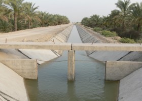 احداث کانال های شبکه آبیاری و ایستگاه پمپاژ کلل،زیارت و بنار